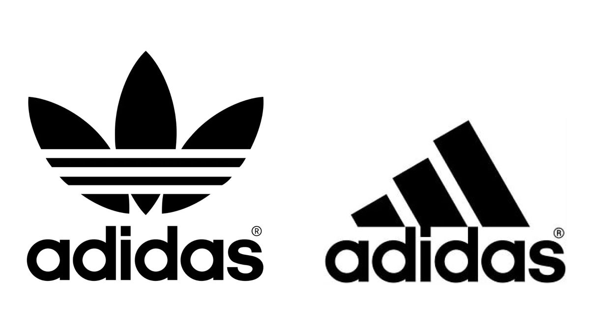 Логотипы Аdidas Originals и Adidas Performance