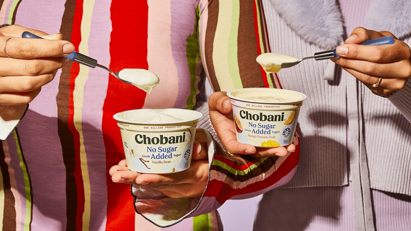 Упаковка продуктов питания от Chobani