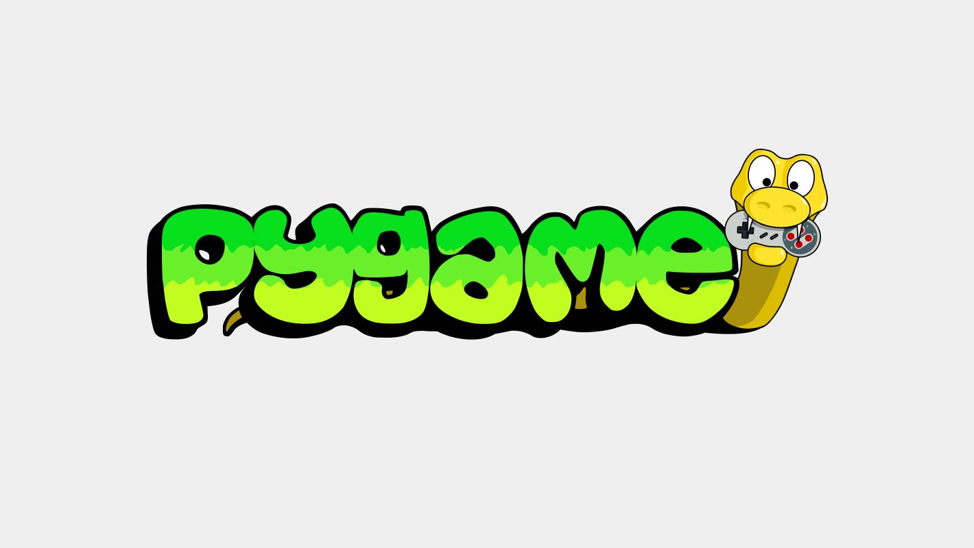 Логотип библиотеки на Python для создания игр pygame