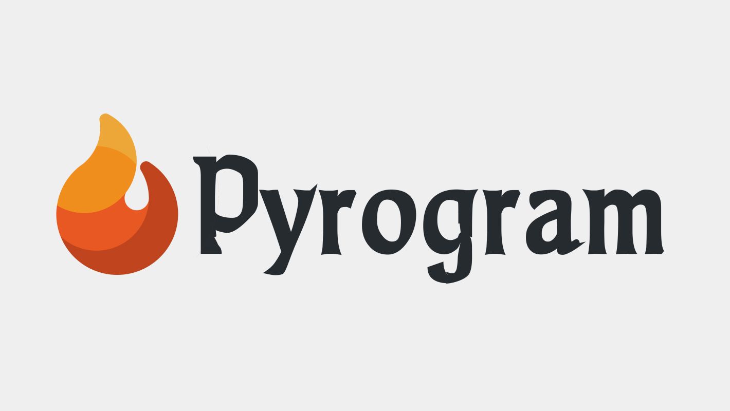 Логотип клиента pyrogram