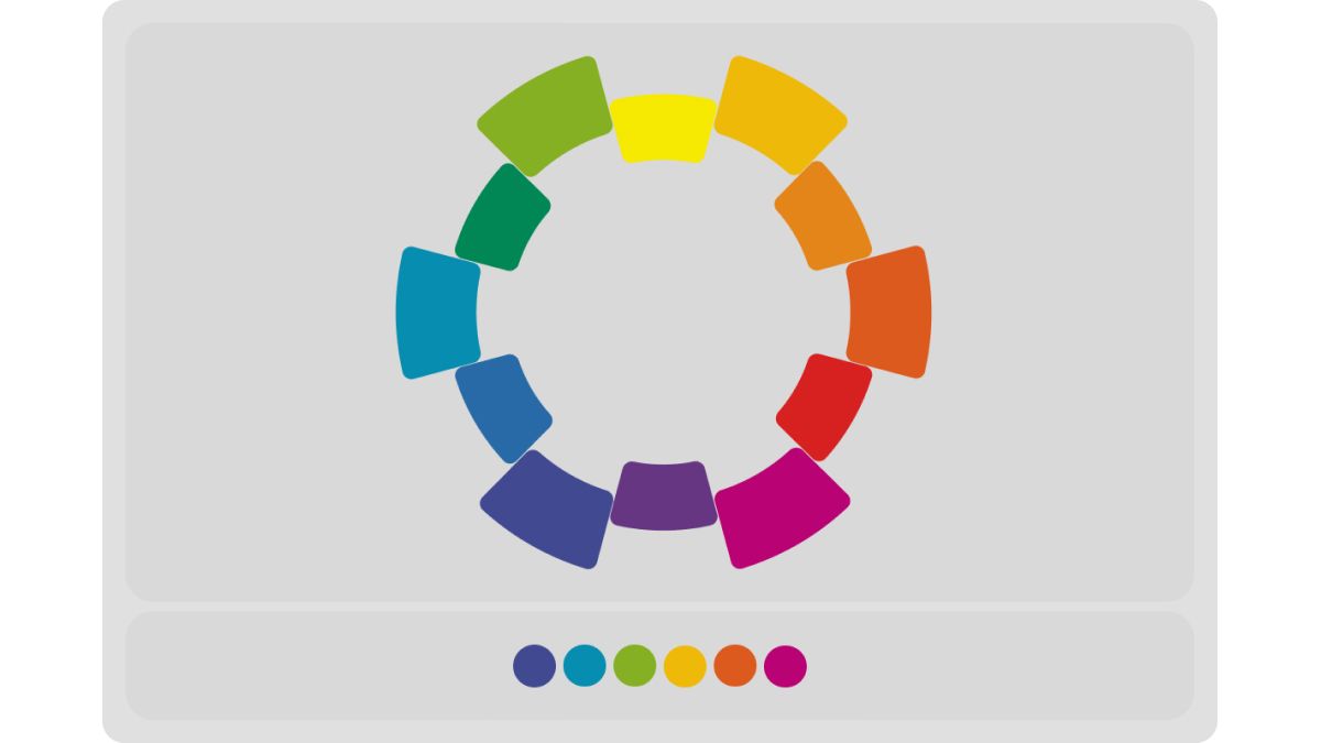 Третичные цвета цветового круга Иттена