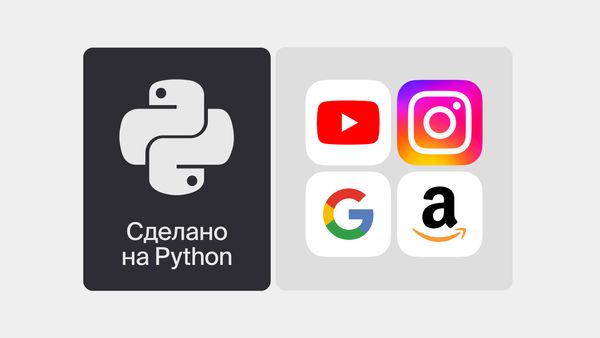 YouTube, Instagram*, Google и Amazon написаны на Python