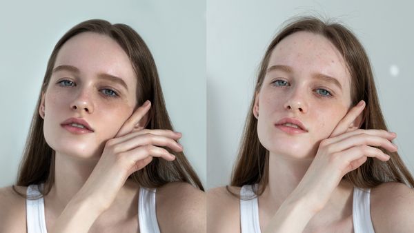 ANASTASIA DENKS. HIGH-END retouching. До/после